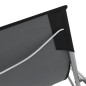 vidaXL Sillas de playa plegables 2 unidades acero y tela oxford negra vidaXL Sillas de playa plegables 2 unidades acero y tela oxford negra