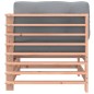 vidaXL Sofás esquineros con cojines 2 uds madera maciza abeto Douglas vidaXL Sofás esquineros con cojines 2 uds madera maciza abeto Douglas