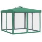 vidaXL Cenador con doble techo de tela verde 3x3x2,68 m vidaXL Cenador con doble techo de tela verde 3x3x2,68 m