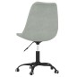 vidaXL Sillas de comedor giratorias 6 unidades tela gris claro vidaXL Sillas de comedor giratorias 6 unidades tela gris claro