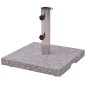 Pie de parasol de granito, cuadrado 20 Kg Pie de parasol de granito, cuadrado 20 Kg