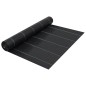 vidaXL Estera de control de malezas y raíces PP negro 1x200 m vidaXL Estera de control de malezas y raíces PP negro 1x200 m