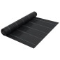 vidaXL Estera de control de malezas y raíces PP negro 1x50 m vidaXL Estera de control de malezas y raíces PP negro 1x50 m
