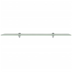 vidaXL Estante flotante de cristal 80x10 cm 8 mm