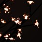 vidaXL Árbol LED con flor de cerezo 84 LED blanco cálido 120 cm vidaXL Árbol LED con flor de cerezo 84 LED blanco cálido 120 cm