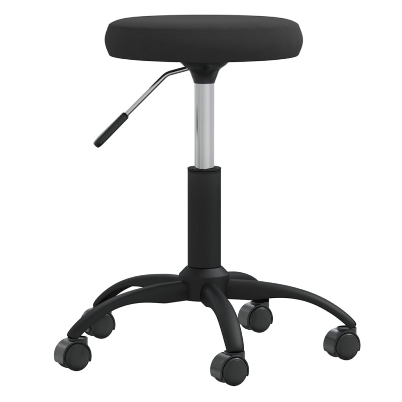vidaXL Silla de comedor de terciopelo negro vidaXL Silla de comedor de terciopelo negro