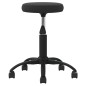 vidaXL Silla de comedor de terciopelo negro vidaXL Silla de comedor de terciopelo negro