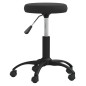 vidaXL Silla de comedor de terciopelo negro vidaXL Silla de comedor de terciopelo negro