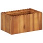 vidaXL Arriate de madera maciza de acacia 50x30x25 cm vidaXL Arriate de madera maciza de acacia 50x30x25 cm