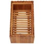 vidaXL Arriate de madera maciza de acacia 50x30x25 cm vidaXL Arriate de madera maciza de acacia 50x30x25 cm