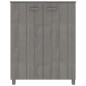 vidaXL Zapatero HAMAR madera maciza pino gris claro 85x40x108 cm vidaXL Zapatero HAMAR madera maciza pino gris claro 85x40x108 cm