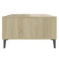 vidaXL Mesa de centro madera contrachapada color roble 103,5x60x35 cm vidaXL Mesa de centro madera contrachapada color roble 103,5x60x35 cm
