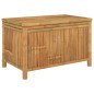 vidaXL Caja de almacenaje de jardín bambú 90x52x55 cm vidaXL Caja de almacenaje de jardín bambú 90x52x55 cm