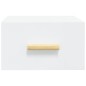 vidaXL Mesita de noche de pared blanco 35x35x20 cm vidaXL Mesita de noche de pared blanco 35x35x20 cm