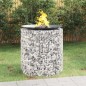 vidaXL Brasero de gaviones hierro galvanizado Ø100 cm vidaXL Brasero de gaviones hierro galvanizado Ø100 cm