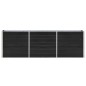 vidaXL Arriate de jardín de acero galvanizado antracita 240x40x77 cm vidaXL Arriate de jardín de acero galvanizado antracita 240x40x77 cm