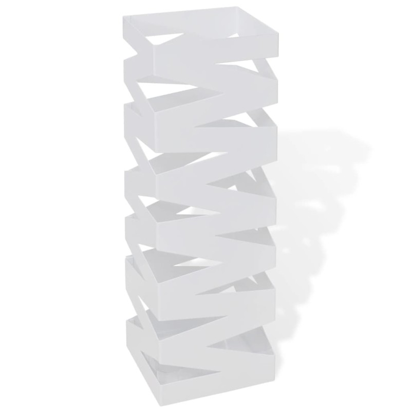 vidaXL Paragüero soporte para bastones de acero 48,5 cm vidaXL Paragüero soporte para bastones de acero 48,5 cm