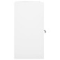 vidaXL Armario para sillas de montar acero blanco 53x53x105 cm vidaXL Armario para sillas de montar acero blanco 53x53x105 cm