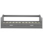 vidaXL Estructura de sofá cama madera de pino gris 90x200 cm vidaXL Estructura de sofá cama madera de pino gris 90x200 cm