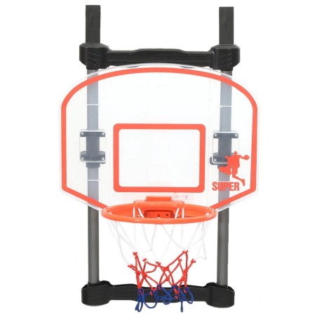 vidaXL Juego de baloncesto infantil para puerta ajustable