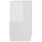 vidaXL Armario para lavabo madera contrachapada blanco 63x30x54 cm vidaXL Armario para lavabo madera contrachapada blanco 63x30x54 cm