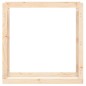 vidaXL Estante para leña madera maciza de pino 100x25x100 cm vidaXL Estante para leña madera maciza de pino 100x25x100 cm