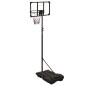 vidaXL Canasta de baloncesto policarbonato transparente 216-250 cm vidaXL Canasta de baloncesto policarbonato transparente 216-250 cm