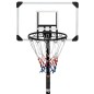 vidaXL Canasta de baloncesto policarbonato transparente 216-250 cm vidaXL Canasta de baloncesto policarbonato transparente 216-250 cm