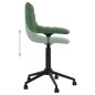 vidaXL Sillas de comedor giratorias 4 unidades terciopelo verde oscuro vidaXL Sillas de comedor giratorias 4 unidades terciopelo verde oscuro