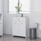 vidaXL Armario de baño madera contrachapada blanco 60x33x80 cm vidaXL Armario de baño madera contrachapada blanco 60x33x80 cm