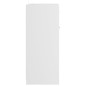 vidaXL Armario de baño madera contrachapada blanco 60x33x80 cm vidaXL Armario de baño madera contrachapada blanco 60x33x80 cm