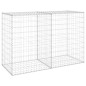 vidaXL Muro de gaviones con cubiertas acero galvanizado 150x60x100 cm