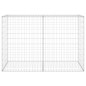 vidaXL Muro de gaviones con cubiertas acero galvanizado 150x60x100 cm