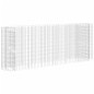 vidaXL Arriate de gaviones de hierro galvanizado 260x50x100 cm vidaXL Arriate de gaviones de hierro galvanizado 260x50x100 cm