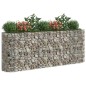 vidaXL Arriate de gaviones de hierro galvanizado 260x50x100 cm vidaXL Arriate de gaviones de hierro galvanizado 260x50x100 cm