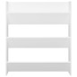 vidaXL Zapatero de pared madera contrachapada blanco 80x18x90 cm vidaXL Zapatero de pared madera contrachapada blanco 80x18x90 cm