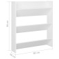 vidaXL Zapatero de pared madera contrachapada blanco 80x18x90 cm vidaXL Zapatero de pared madera contrachapada blanco 80x18x90 cm