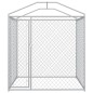 vidaXL Perrera de exterior con toldo 193x193x225 cm