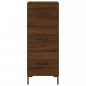 vidaXL Aparador alto madera contrachapada roble marrón 34,5x34x180 cm vidaXL Aparador alto madera contrachapada roble marrón 34,5x34x180 cm
