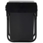 vidaXL Cubo de basura extraíble en armario de cocina cierre suave 20 L vidaXL Cubo de basura extraíble en armario de cocina cierre suave 20 L