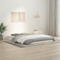 vidaXL Estructura de cama madera maciza de pino blanco 140x200 cm vidaXL Estructura de cama madera maciza de pino blanco 140x200 cm