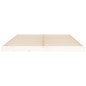 vidaXL Estructura de cama madera maciza de pino blanco 140x200 cm vidaXL Estructura de cama madera maciza de pino blanco 140x200 cm
