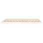 vidaXL Estructura de cama madera maciza de pino blanco 140x200 cm vidaXL Estructura de cama madera maciza de pino blanco 140x200 cm