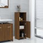 vidaXL Armario de baño madera contrachapada roble marrón 30x30x95 cm vidaXL Armario de baño madera contrachapada roble marrón 30x30x95 cm