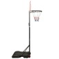 vidaXL Canasta de baloncesto polietileno blanco 216-250 cm vidaXL Canasta de baloncesto polietileno blanco 216-250 cm