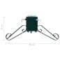 vidaXL Soporte para árbol de Navidad verde 58x58x21 cm vidaXL Soporte para árbol de Navidad verde 58x58x21 cm