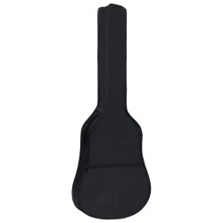 vidaXL Funda para guitarra clásica 3/4 tela negro 94x35 cm