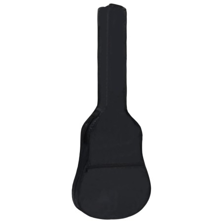 vidaXL Funda para guitarra clásica 3/4 tela negro 94x35 cm