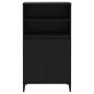 vidaXL Aparador alto madera contrachapada negro 60x36x110 cm vidaXL Aparador alto madera contrachapada negro 60x36x110 cm
