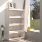 vidaXL Estantería/divisor espacios madera pino blanco 80x35x135 cm vidaXL Estantería/divisor espacios madera pino blanco 80x35x135 cm